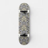 Damaspatroon Skateboard (Voorkant)