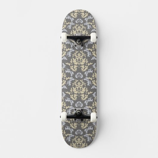 Damaspatroon Skateboard (Voorkant)