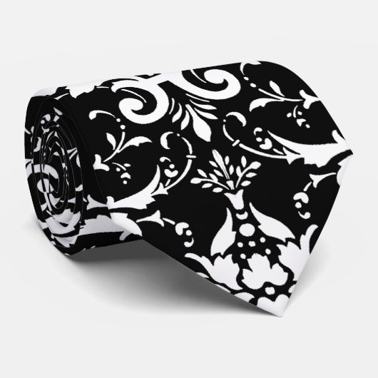 DamasPatroon Stropdas (Opgerold)