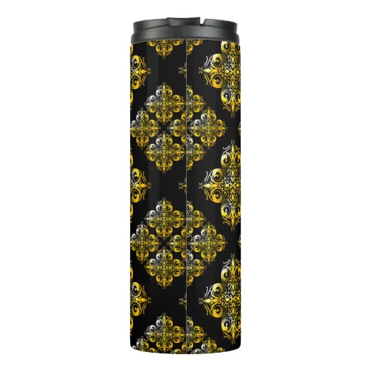  Damaspatroon Thermosbeker (Achterkant)