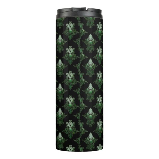 Damaspatroon Thermosbeker (Achterkant)