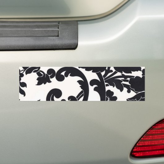 Damassticker1 Bumpersticker (Op auto)