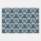 Damasstijl 3 kleuren inpakpapier vel (Voorkant 3)