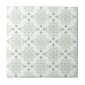 Damasstijl Tegeltje (Voorkant)