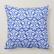 Damast Blauw