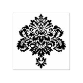 damast bloemen silhouet kunst stempel (Afrduk)