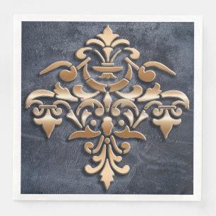 damast-element servetten