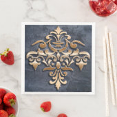 damast-element servetten (Insitu)