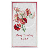 Damast en boeket klein cadeauzakje (Achterkant)