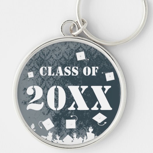  Damast Klasse van Sleutelhanger Het werpen van Pe (Voorkant)