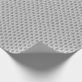 damast naadloos klassiek design cadeaupapier (Hoek)
