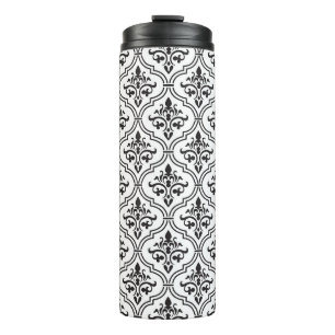 damast naadloos klassiek design thermosbeker