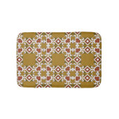 Damast naadloos:  patroonachtergrond badmat (Voorkant)