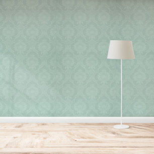 Damast Naadloze Abstracte Bloemen Vormen Achtergro Behang