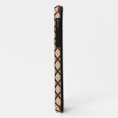 Damast paisley arabesk diamant patroon medaillon Case-Mate iPhone case (Achterkant/links)