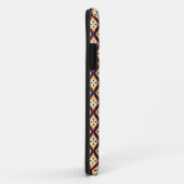 Damast paisley arabesk diamant patroon medaillon Case-Mate iPhone case (Achterkant/rechts)