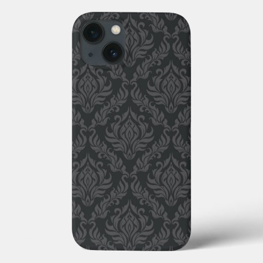 Damast Patroon 6 Case-Mate iPhone Case (Achterkant)