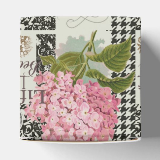 Damast Patroon Bloemen Decor Bedankdoosjes (Bovenkant)