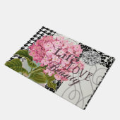 Damast Patroon Bloemen Decor  Deurmat (Schuin)