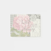 Damast Patroon Bloemen Decor  Post-it® Notes (Voorkant)