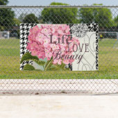 Damast Patroon Bloemen Decor  Spandoek (Insitu)