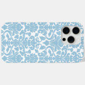  damast patroon - lichtblauw Case-Mate iPhone case (Achterkant (horizontaal))
