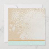 Damast Pauw Kooi Trouw Save the Date (Achterkant)