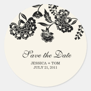 damast-sticker ronde sticker