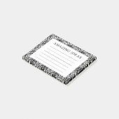 Damast Uitgebreide Ideeën Post-it® Notes (Schuin)