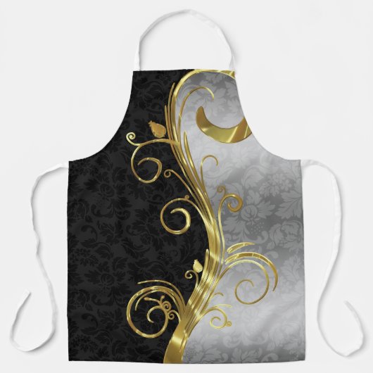 Damastextuur Schort (Voorkant)