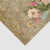  damasvogel Victoriaans bruin Tissuepapier (Detail)