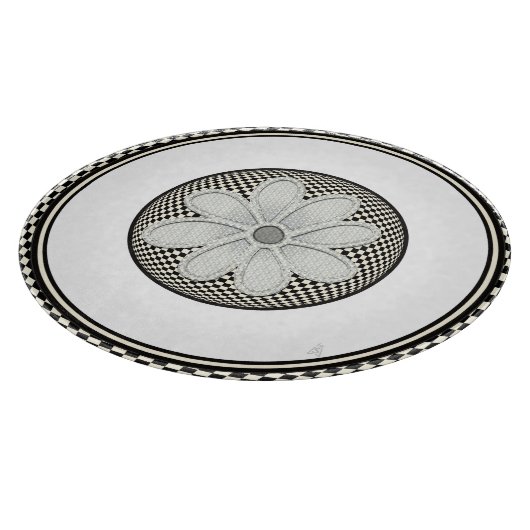 dambord Daisy Charcuterie Board Snijplank (Hoek)