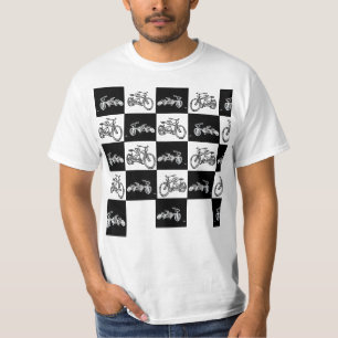 dambordfietsen (Ka. 2 toonspeciaalstijl) T-shirt