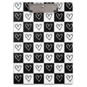 dambordharten klembord (Voorkant)