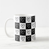 dambordharten koffiemok (Links)