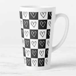 dambordharten latte mok