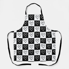 dambordharten schort