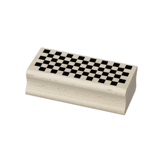 Dambordpatroon Rubberstempel (Stempel)