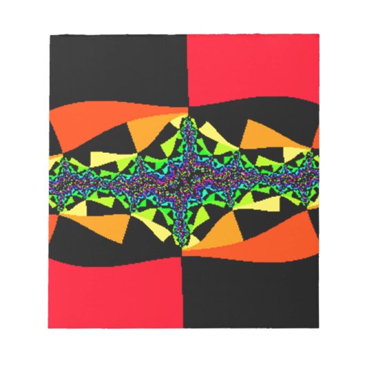 dambordquasar notitieblok (Voorkant)