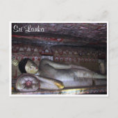 dambulla grove buddha briefkaart (Voorkant)