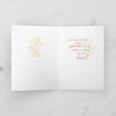 Dame 90th Birthday met zonnebloem op roze groen Kaart (Binnen)