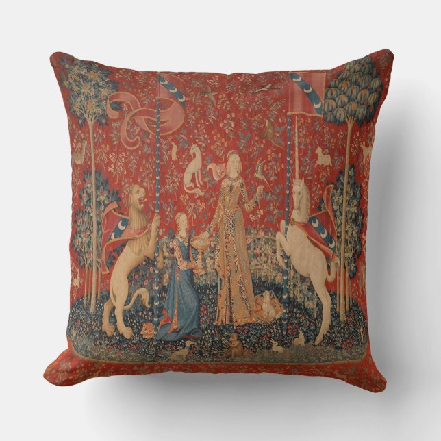 Dame a la licorne Pillow Kussen (Voorkant)