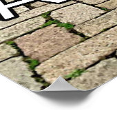 Dame alien op mobiele telefoon tijdens de invasie  poster (Hoek)