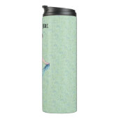  dame Ancient Egypt Roze Dress over Green Thermosbeker (Geroteerd rechts)