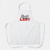 Dame Boss – Sterk Zelfverzekerd Vrouw Ontwerp Schort (Voorkant)
