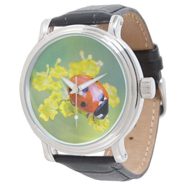 dame bovenaan horloge (Gekanteld)