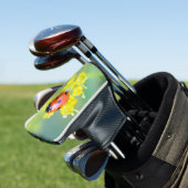 dame bovenop golfheadcover (Insitu)