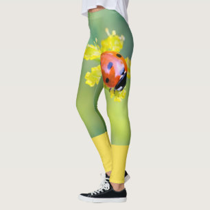 dame bovenop leggings