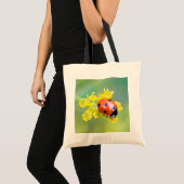 dame bovenop tote bag (Voorkant (product))