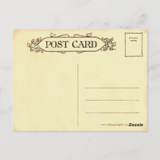  Dame  Briefkaarten (Achterkant)